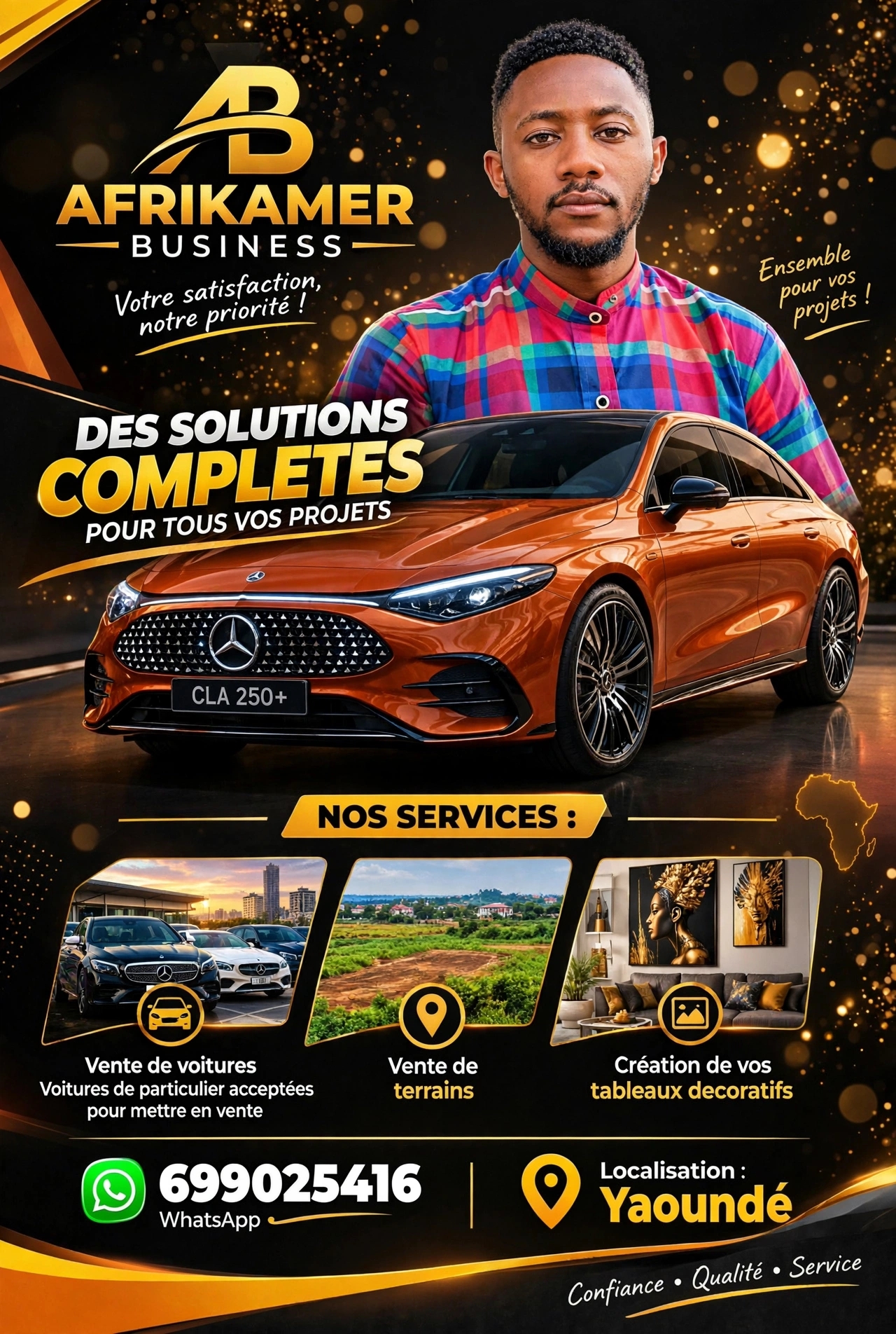 Logo de AFRIKAMER BUSINESS 🇨🇲