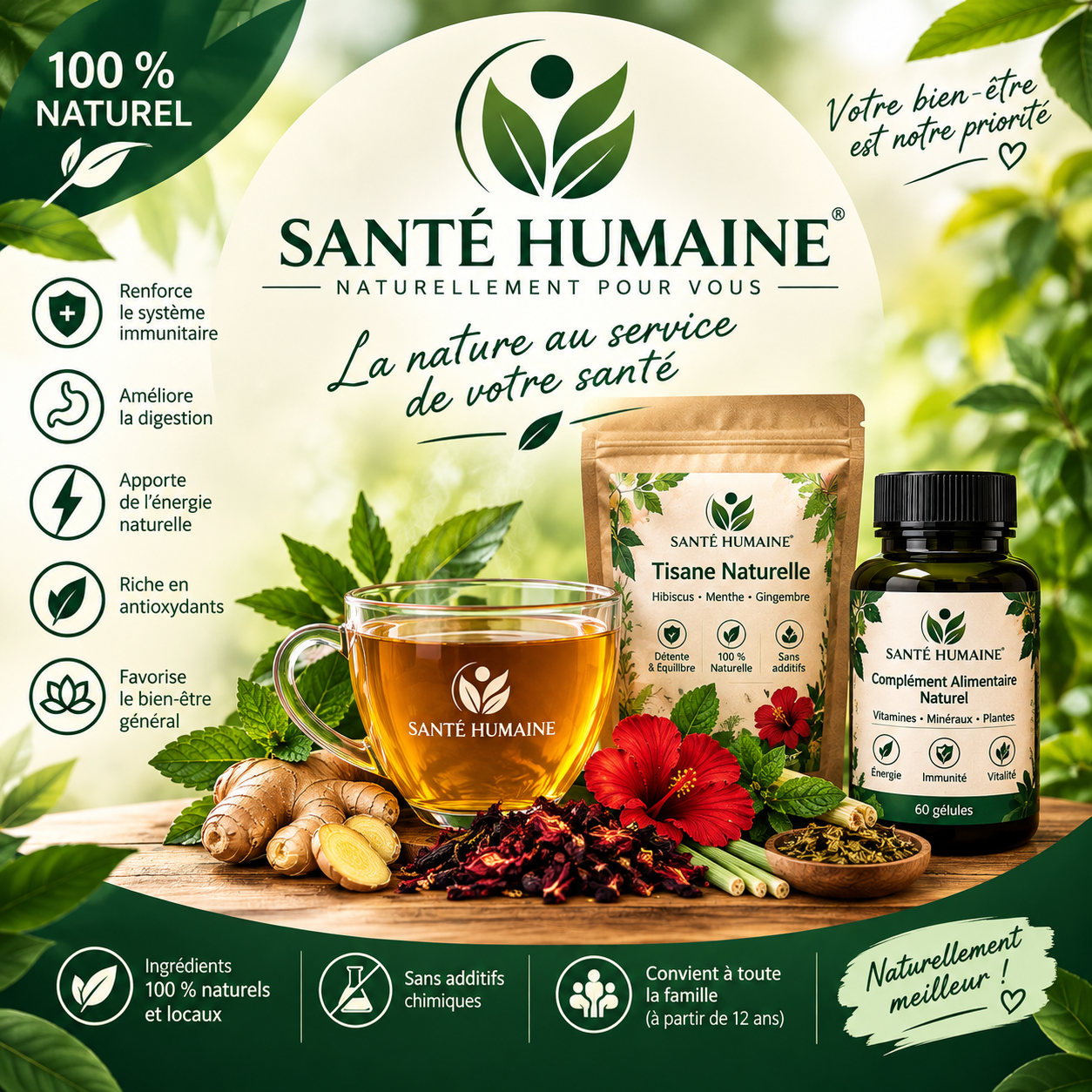 Photo de couverture de Santé Humaine