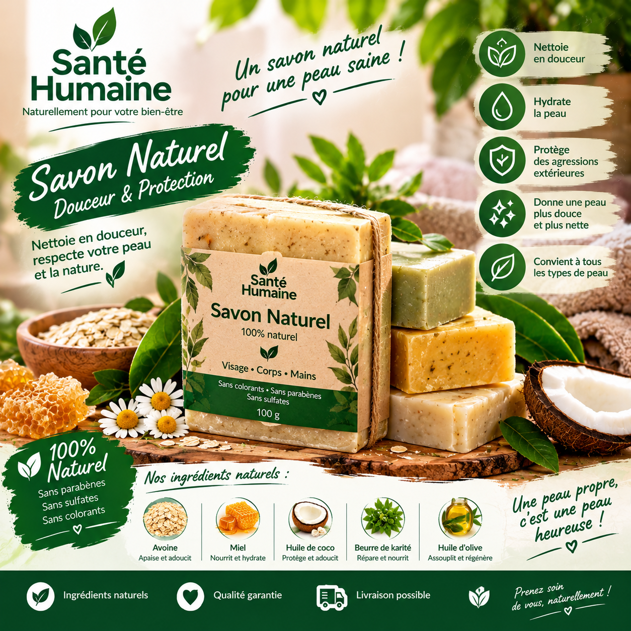 Savon naturel