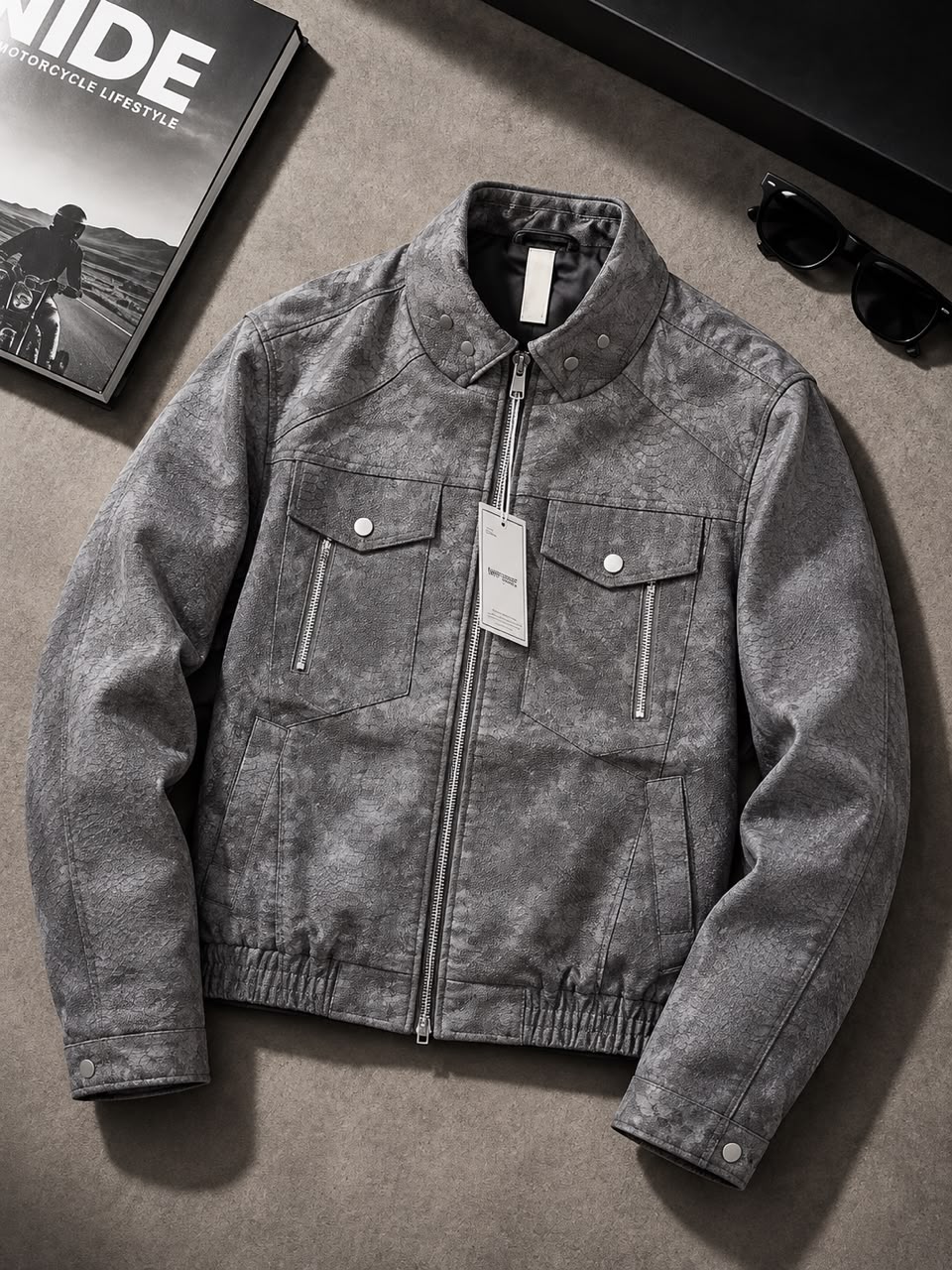 Veste en cuir - 4