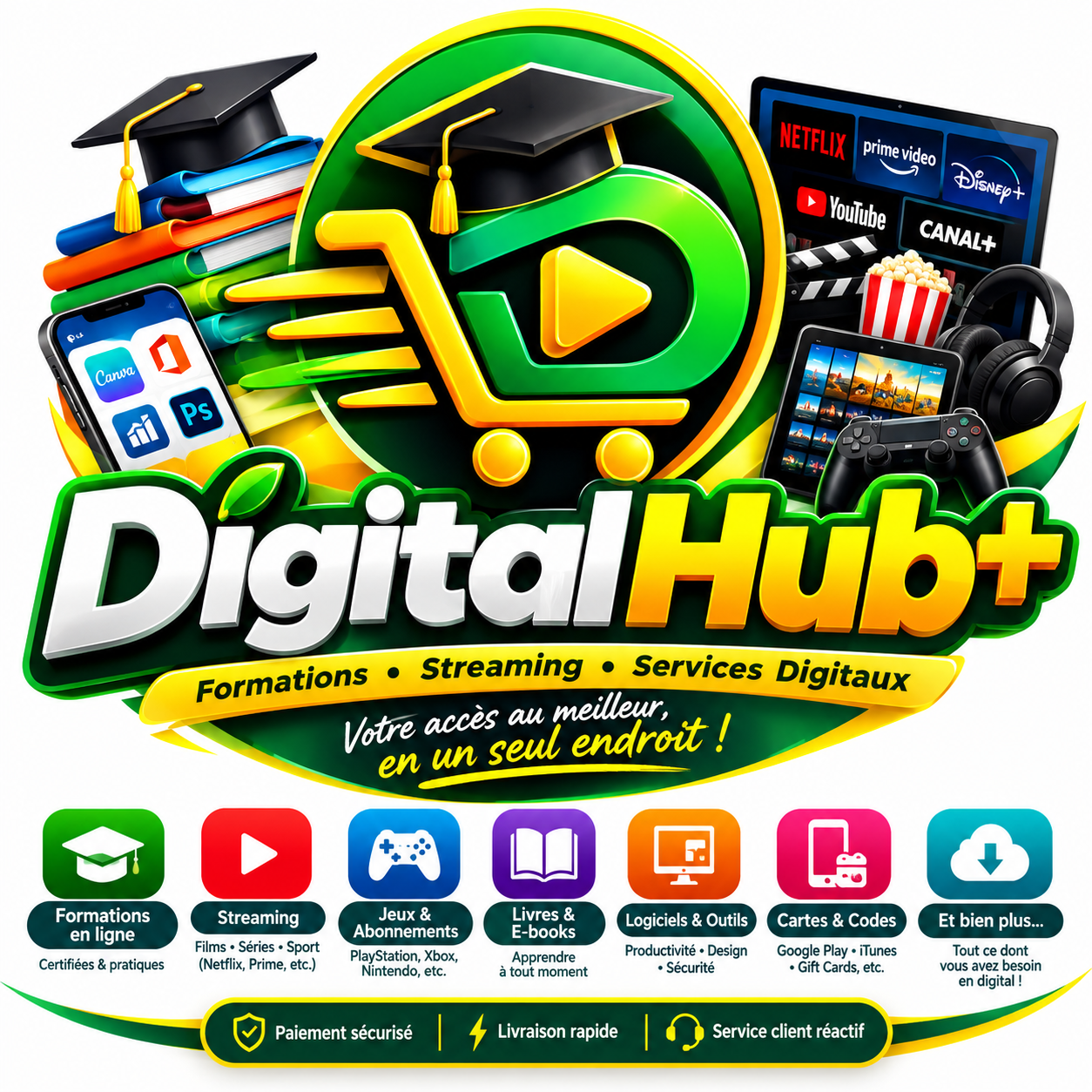 Logo de DigitalHub+