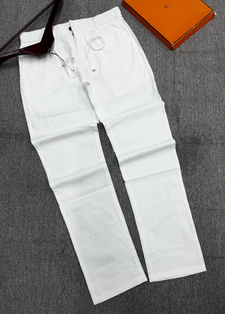 T-shirt long et courte manche , pantalon blanc jean - 2