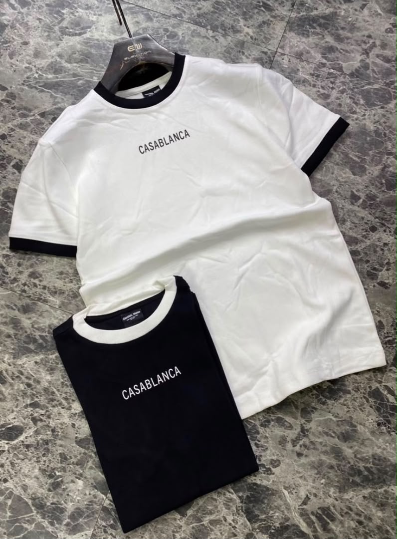 T-shirt long et courte manche , pantalon blanc jean - 3