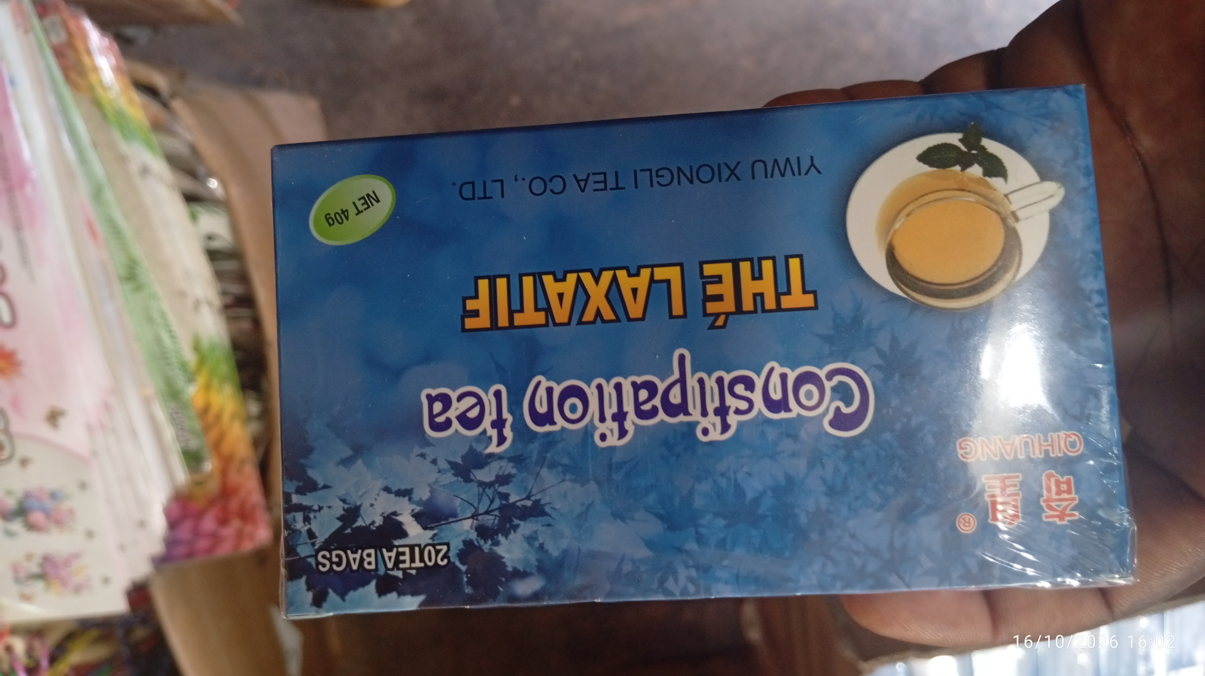Constipation thé - 2