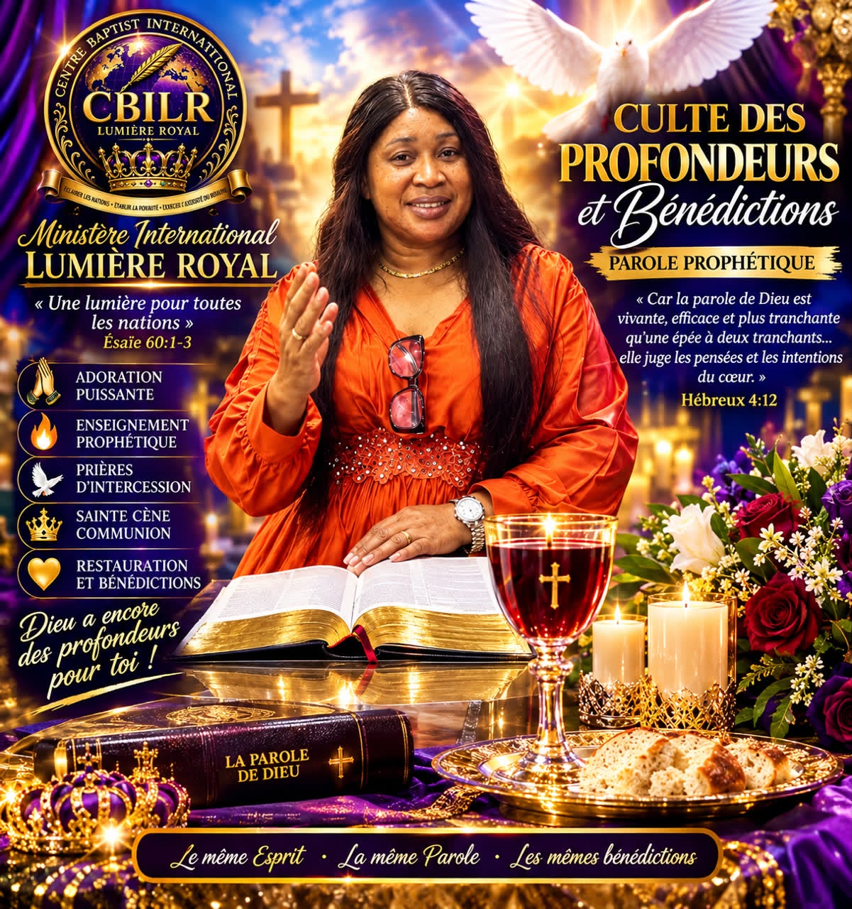 La parole de Dieu sauve reçois ta prophète Uriel jael