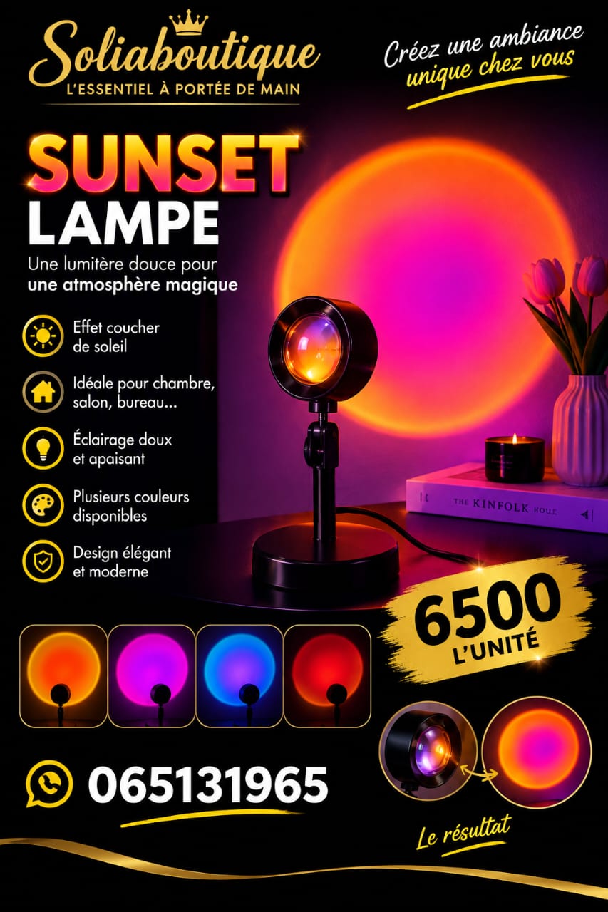 Sunset lampe