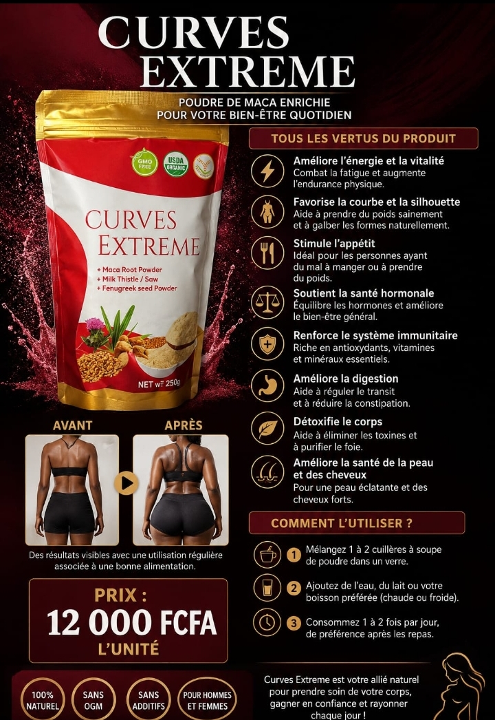 Pourmdre maca curve extreme