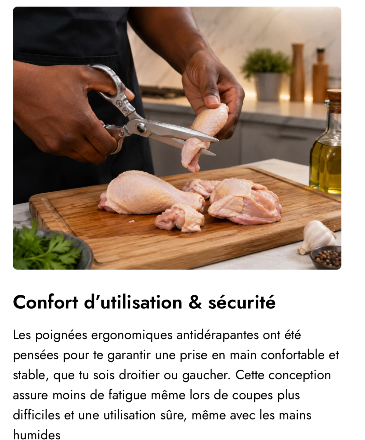 Ciseaux de cuisine polyvalents - 5