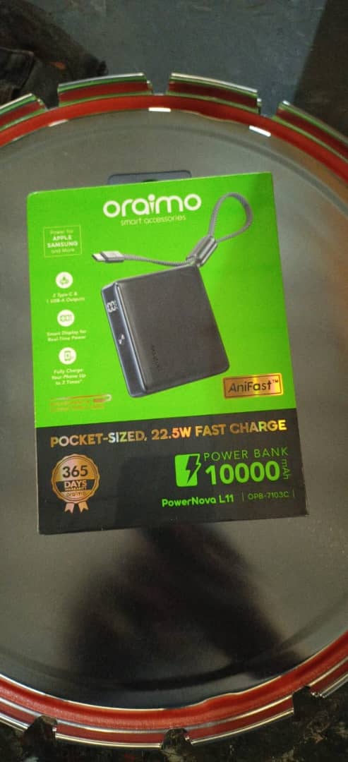 power bank Oraimo 10000mah
