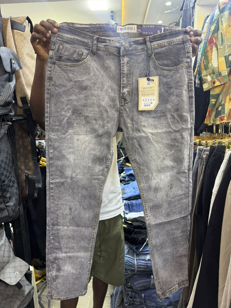 Pantalon jean classique - 8