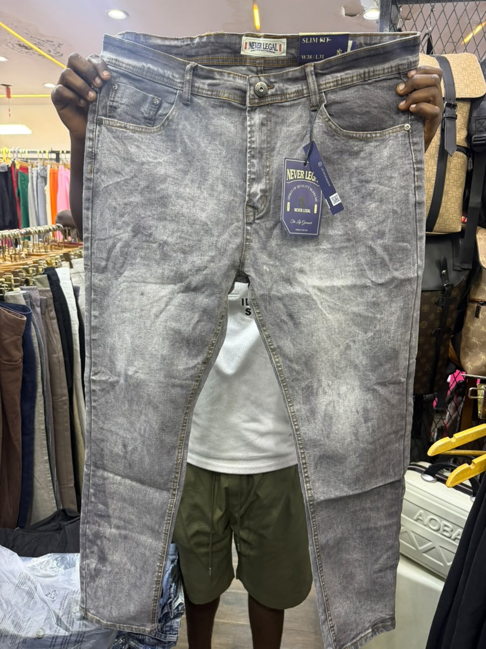 Pantalon jean classique - 10