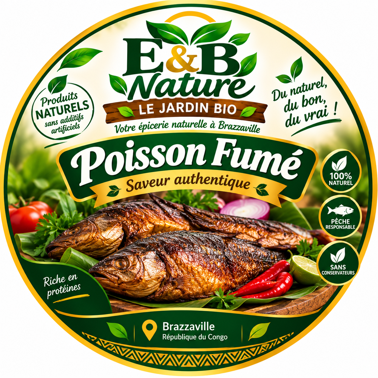 Poissons fumé