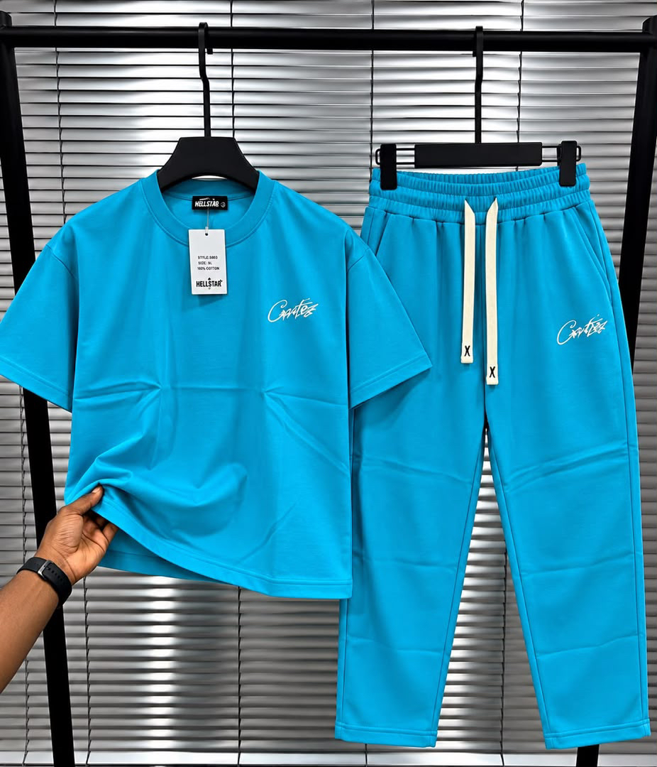 Ensemble 2 pièces homme – T-shirt oversize et pantalon jogging tendance - 12