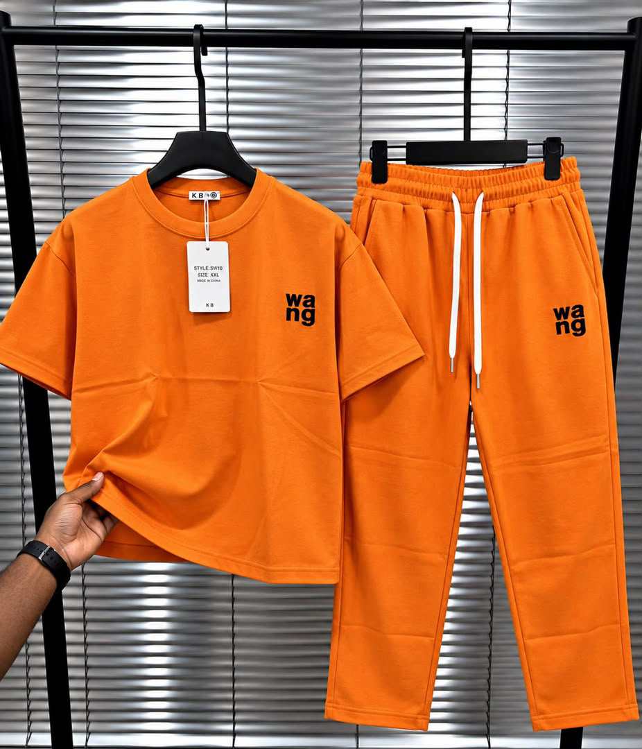 Ensemble 2 pièces homme – T-shirt oversize et pantalon jogging tendance - 3