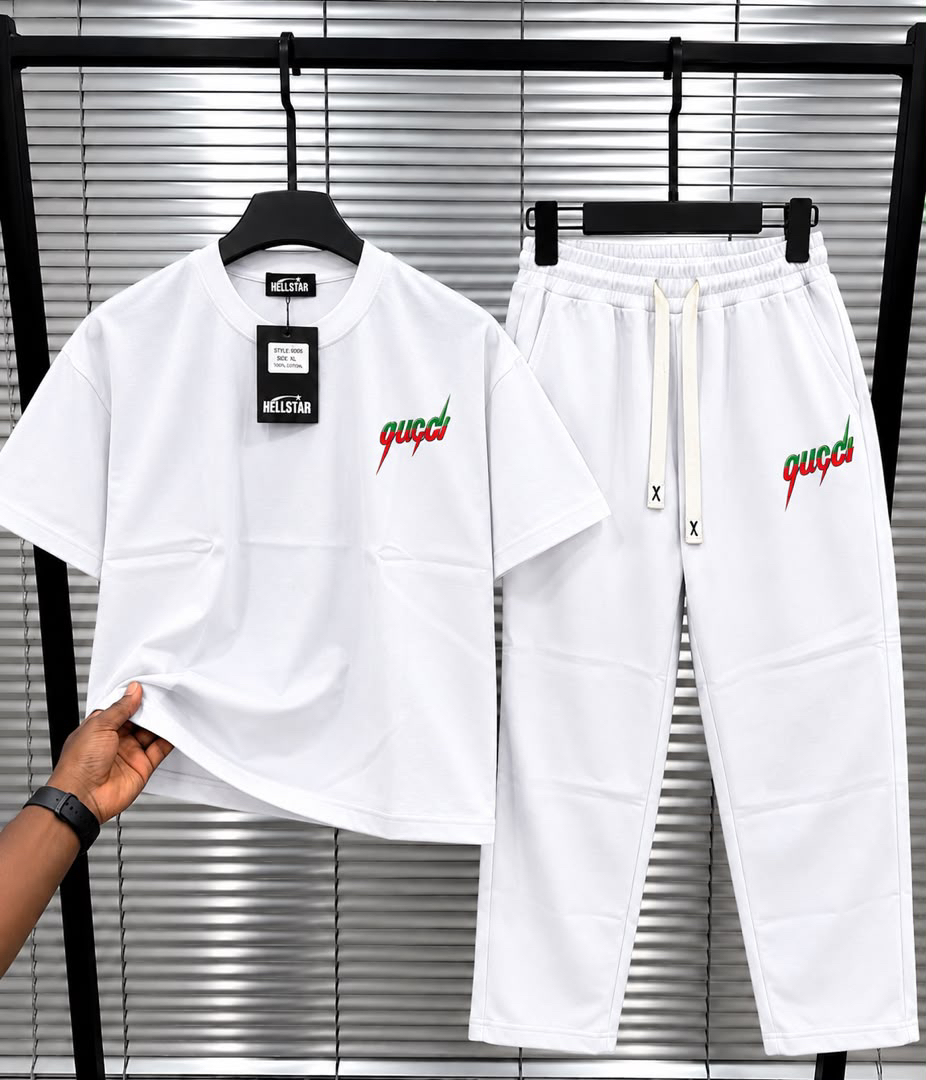 Ensemble 2 pièces homme – T-shirt oversize et pantalon jogging tendance - 11