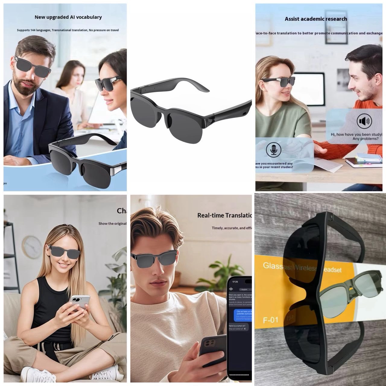 Lunettes à bluetooth