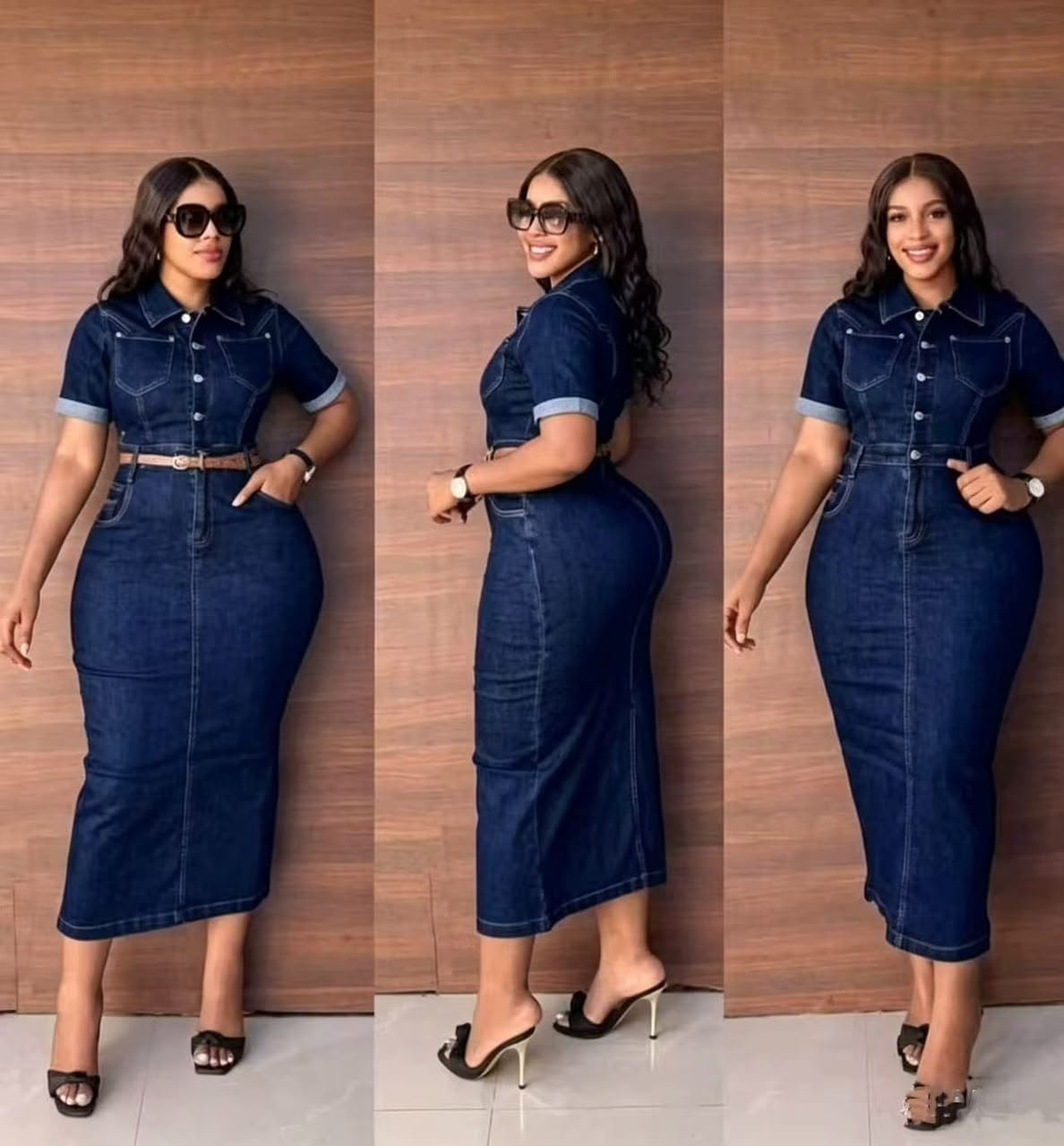 Magnifique robe jeans