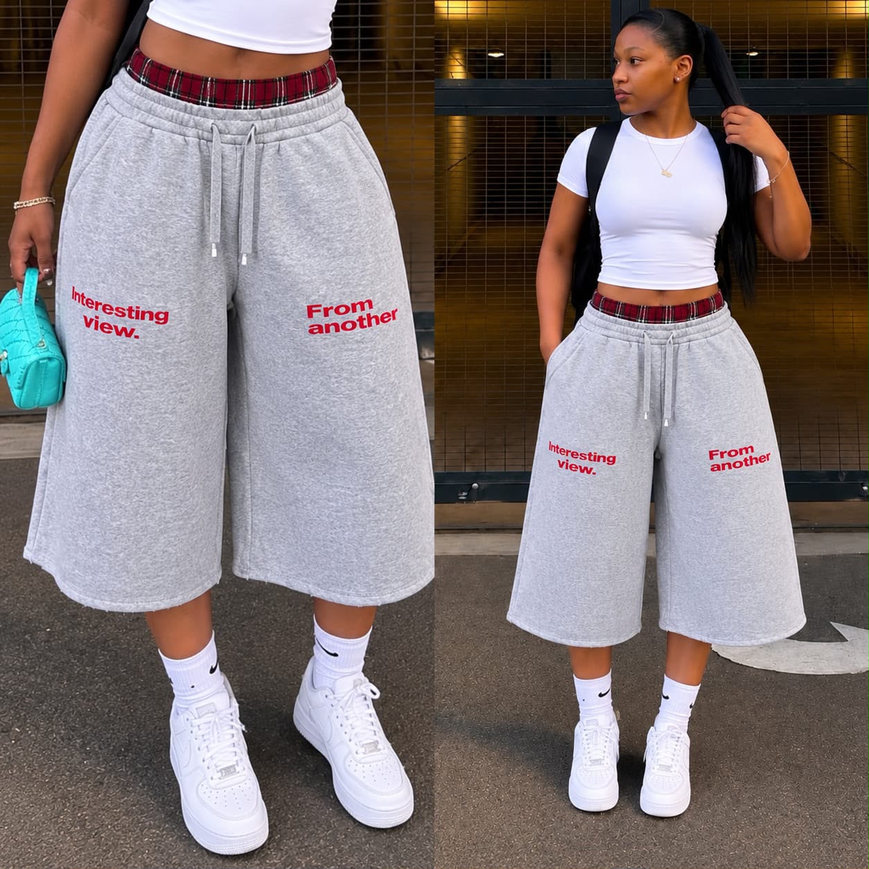 Short Silhouette Large Streetwear