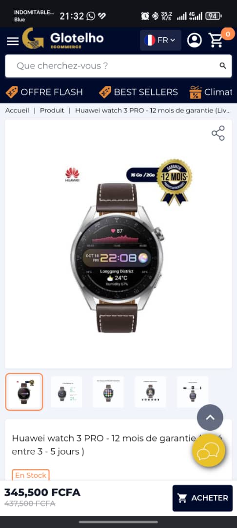 Huawei watch 3 pro 48 MM - 5