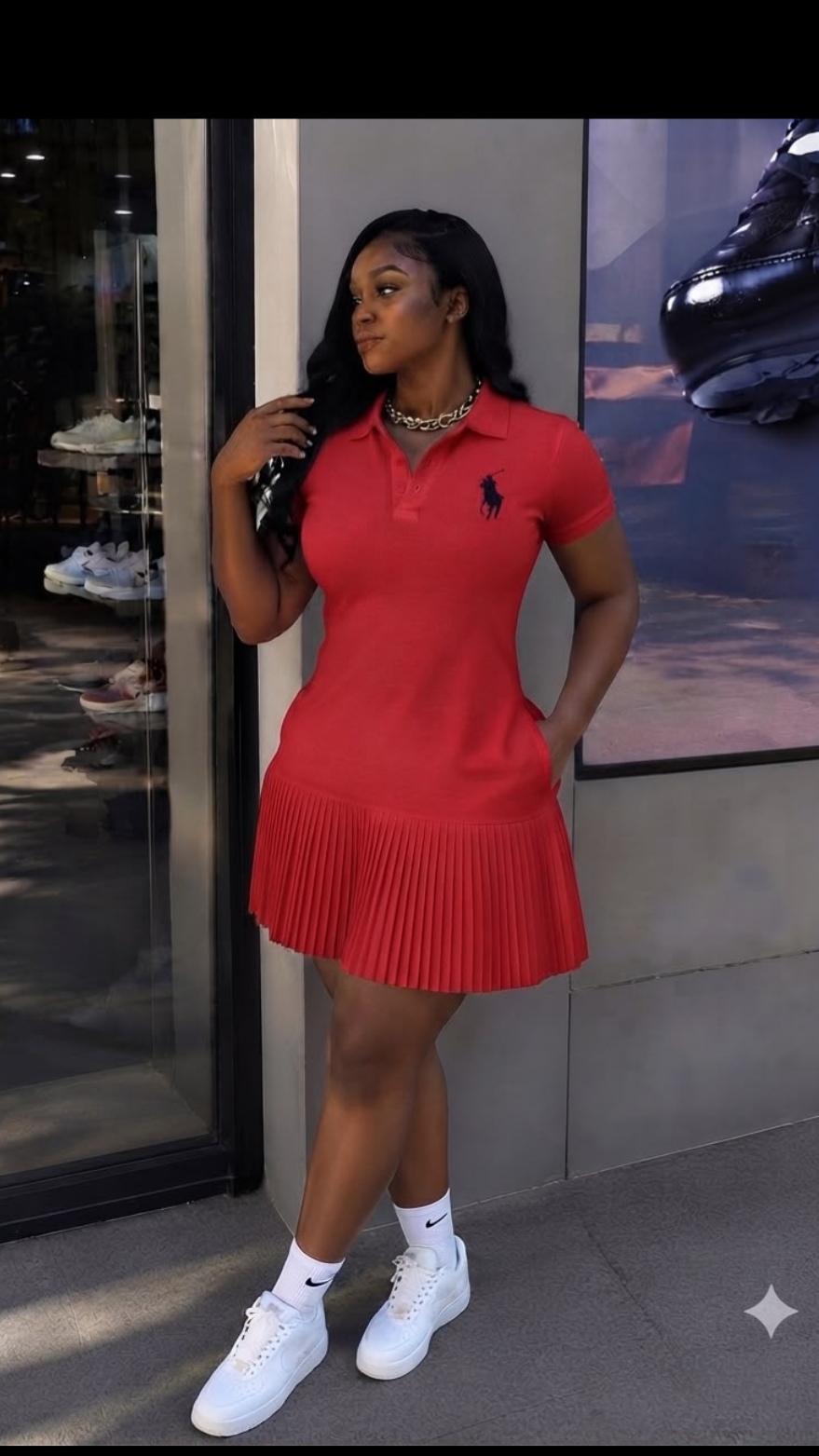 Robe en coton tout taille - 8