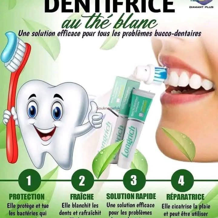 Pâte dentifrice longrich - 2