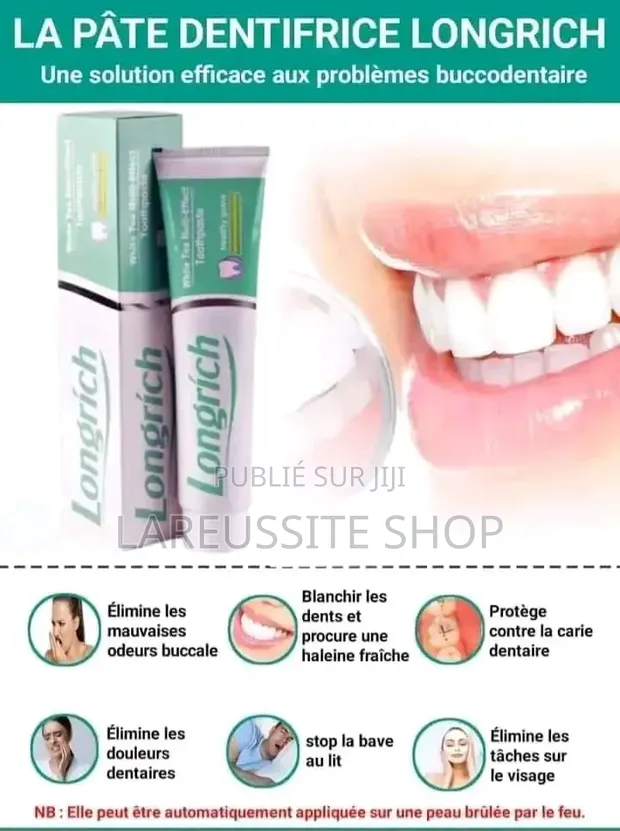 Pâte dentifrice longrich - 4