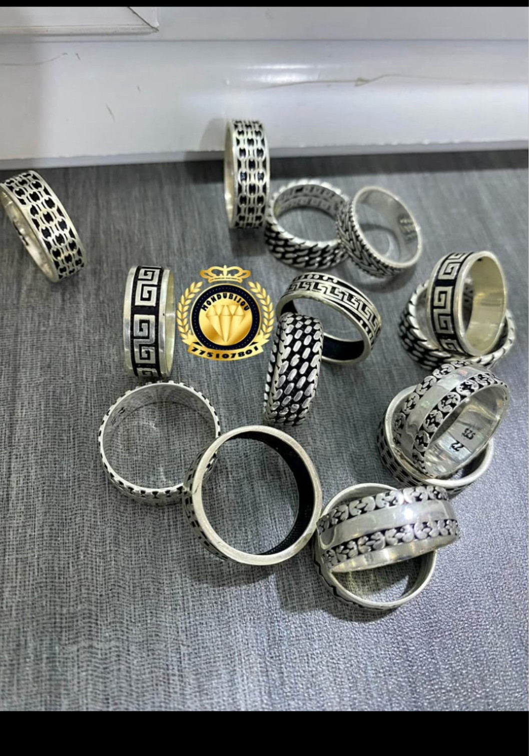 Bague tibetien en argent