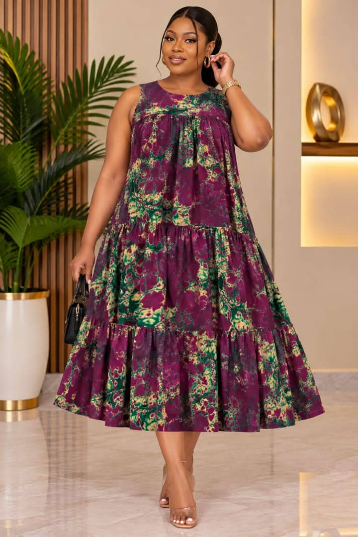 Robe en wax taill M  L  S XL - 3