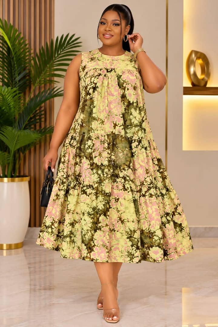Robe en wax taill M  L  S XL - 2