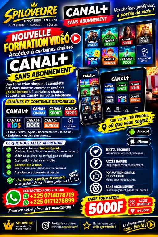 canal + à vis