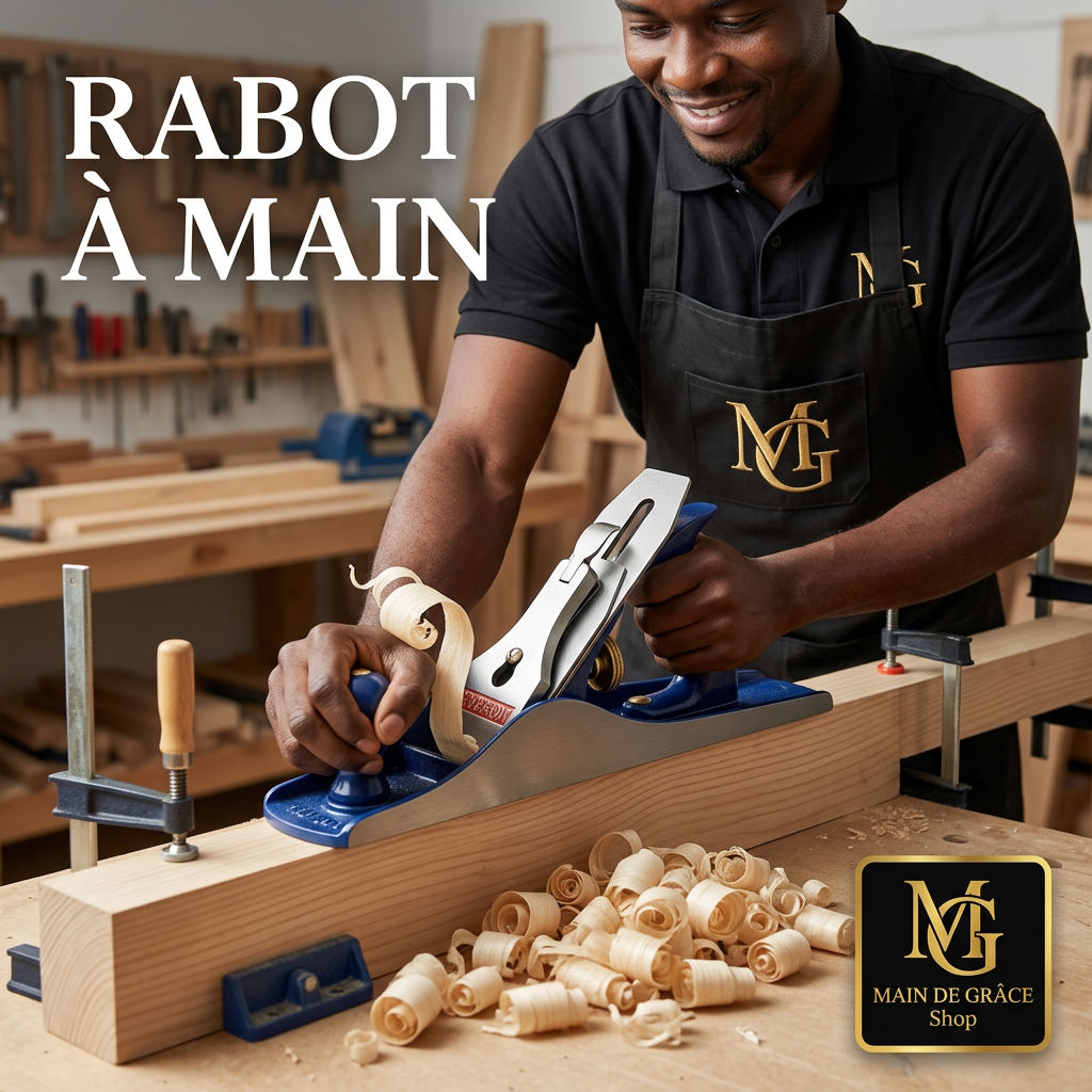 Rabot n°4 à main de menuisier - 2