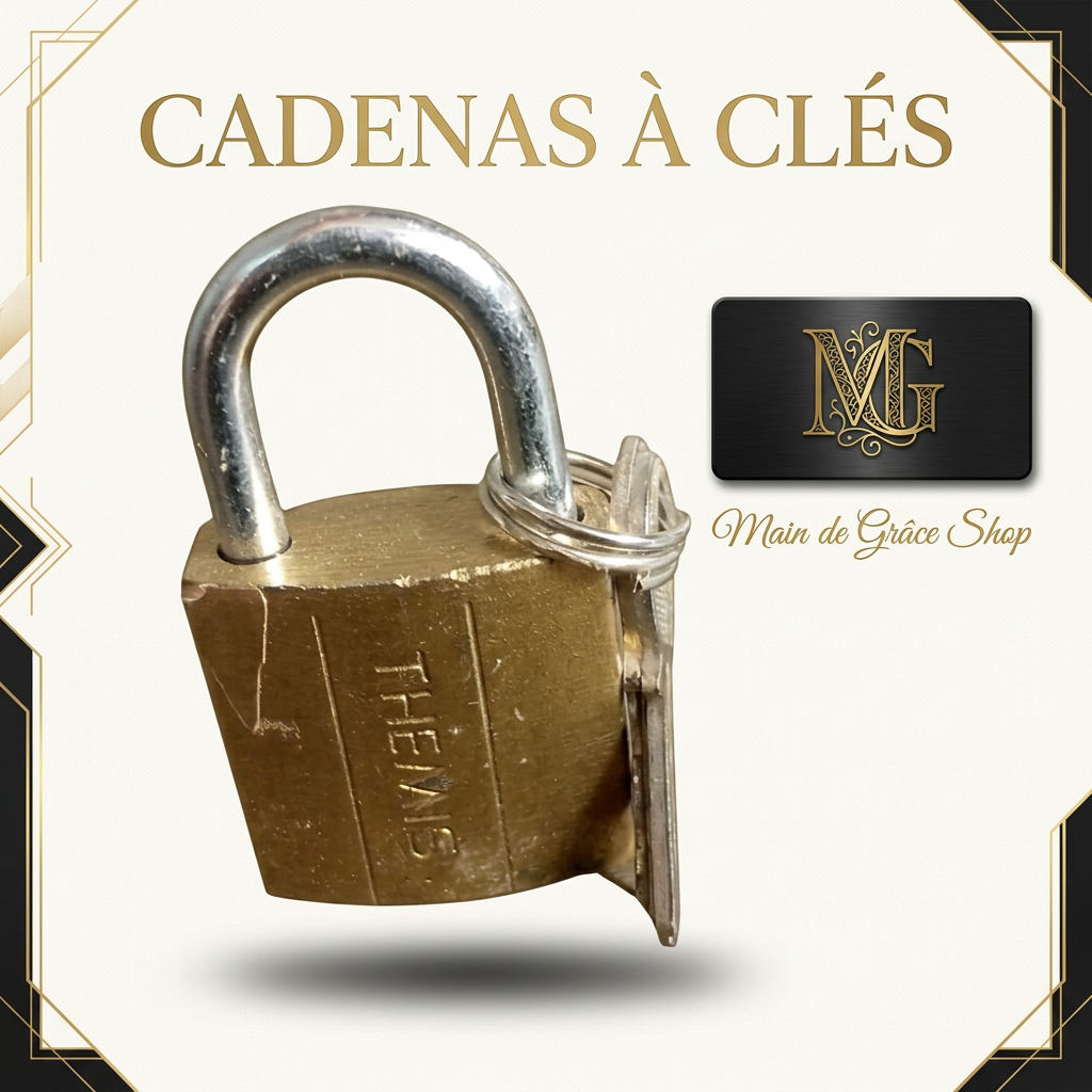 Cadenas à clé