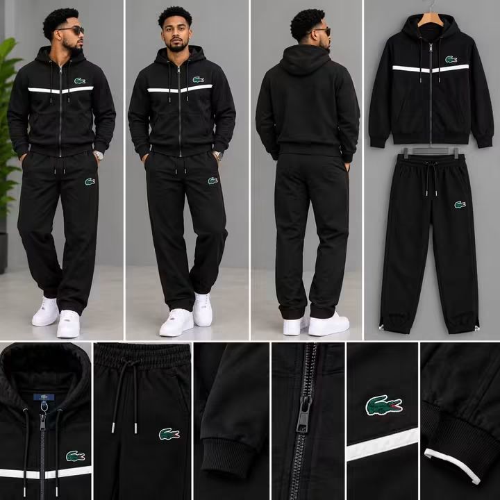 ENSEMBLE STREETWEAR HOMME – ORANGE & NOIR - 10