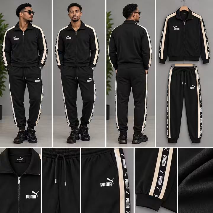 ENSEMBLE STREETWEAR HOMME – ORANGE & NOIR - 2