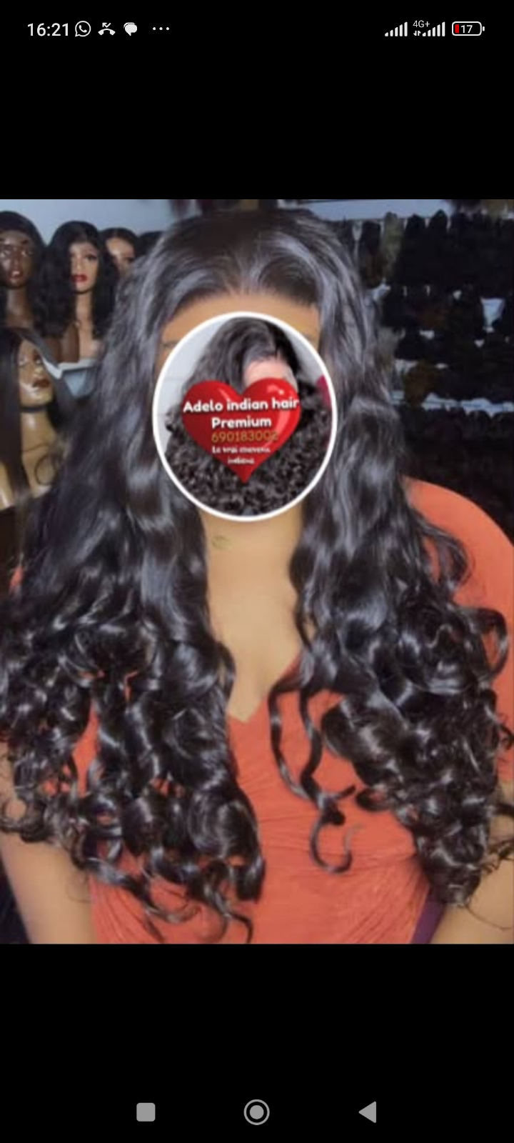 Cheveux INDIAN, vietnamien, DONOR - 4
