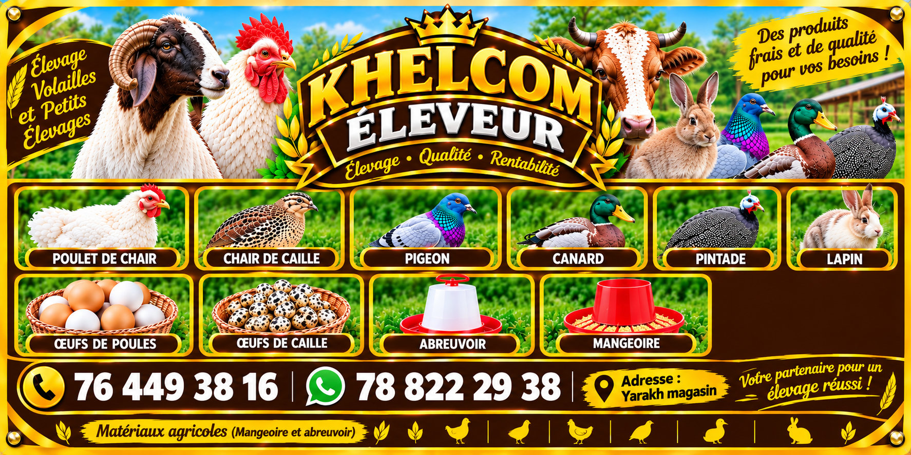 Photo de couverture de Khelcom Éleveur