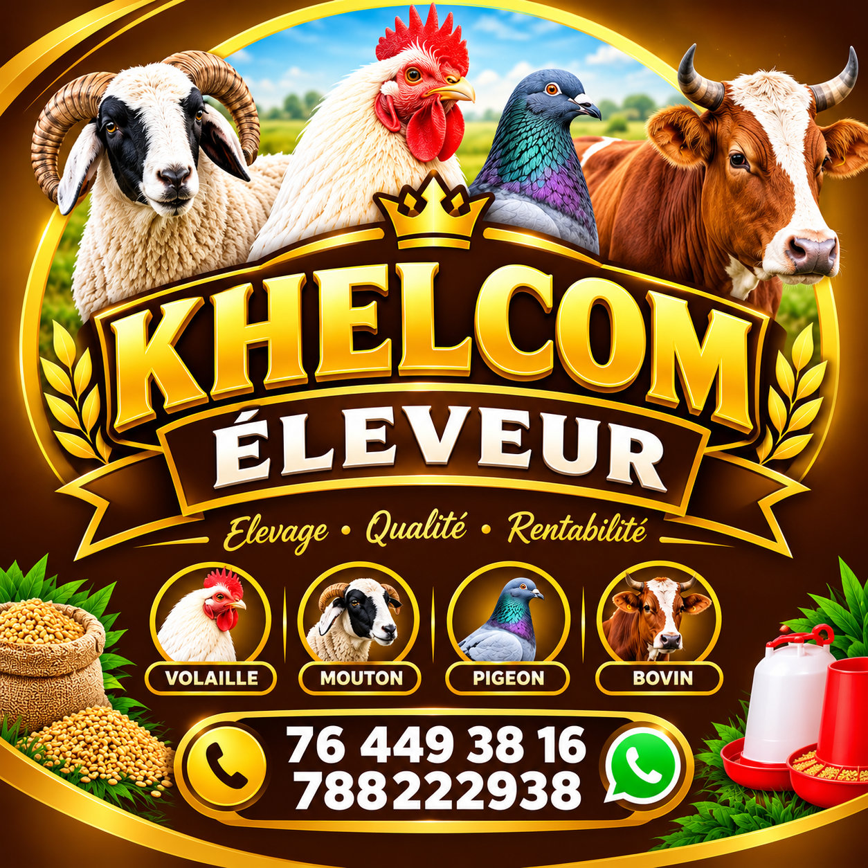 Logo de Khelcom Éleveur