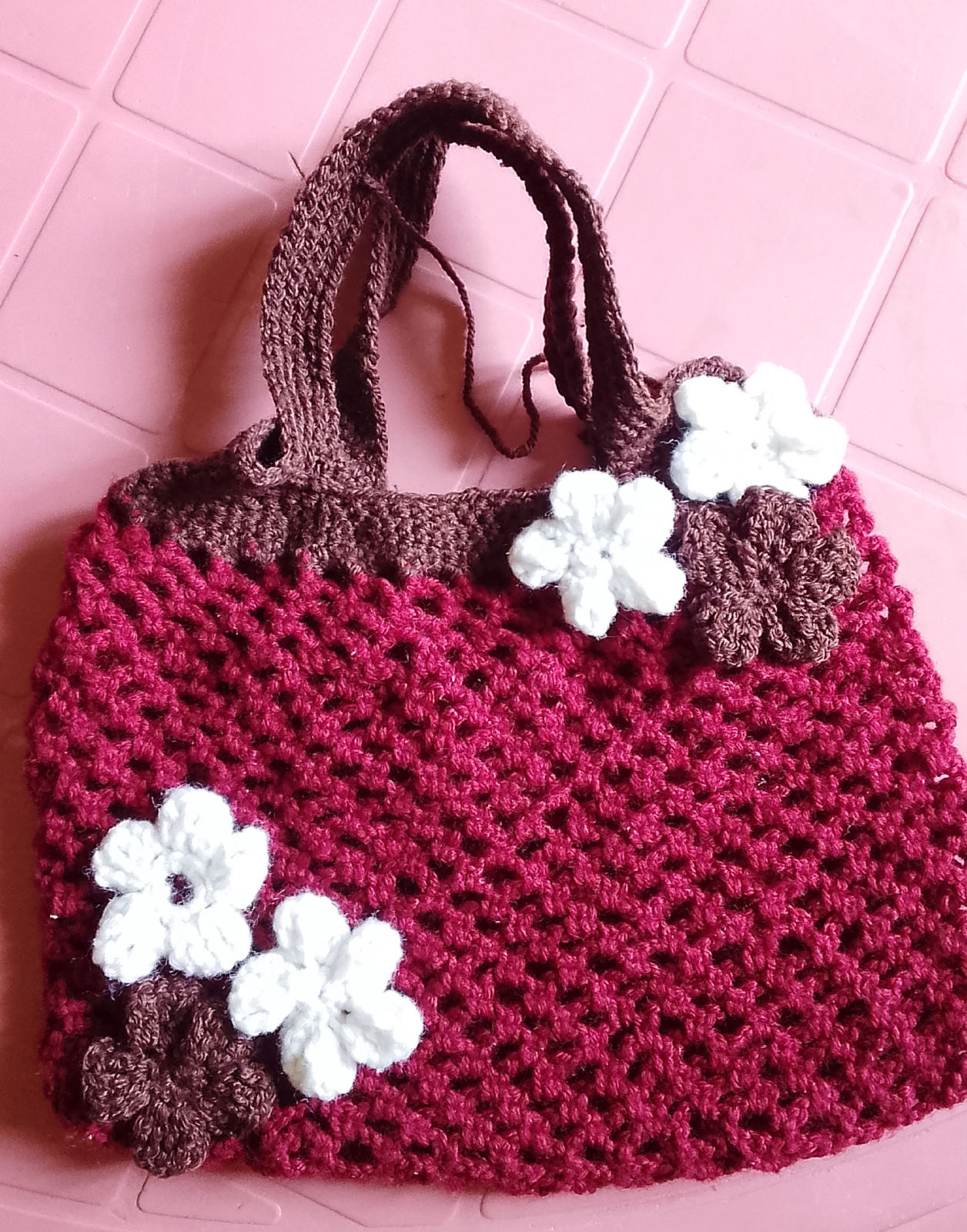 Petit sac crocheté